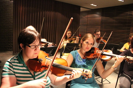 Orkeststage volwassenen