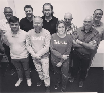Stuurgroep drupershopi: Pieterjan Seynaeve, Wim De Vlaminck, Astrid Lecluyse, Patrick Maes, Joachim Vandendriessche, Rik Gerryn, Björn De Kock, Bart Swimberghe, Stefaan Raes, ontbreekt: Lennert Schreel