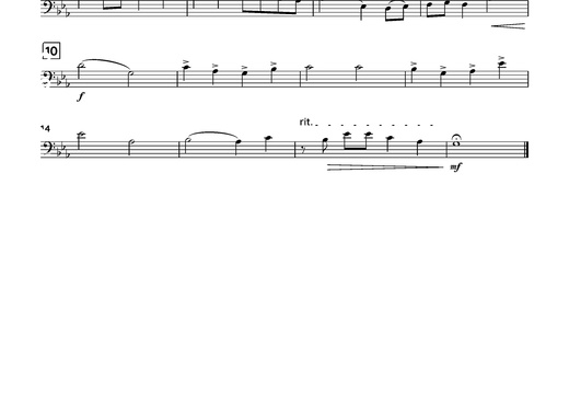 07 Part 3 in C, fagot, trombone, cello