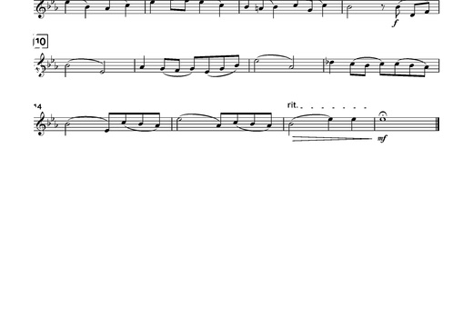 02 Part 1 in C, fluit (laag), hobo, mallets 